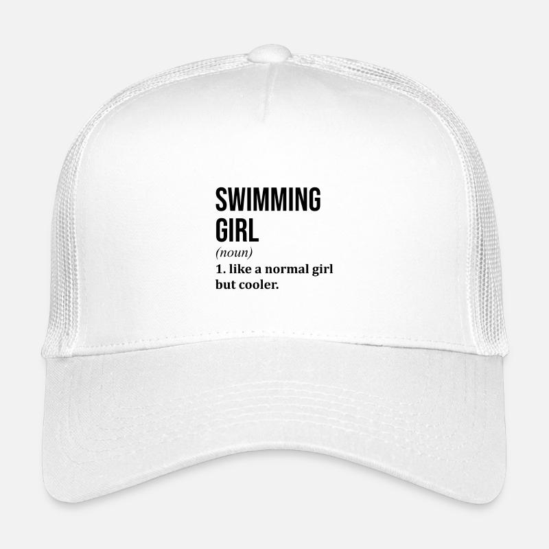 Schwimmen Kinder Trucker-Cap