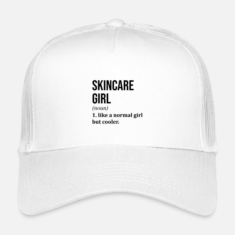Hautpflege - Kinder Trucker-Cap - Weiß