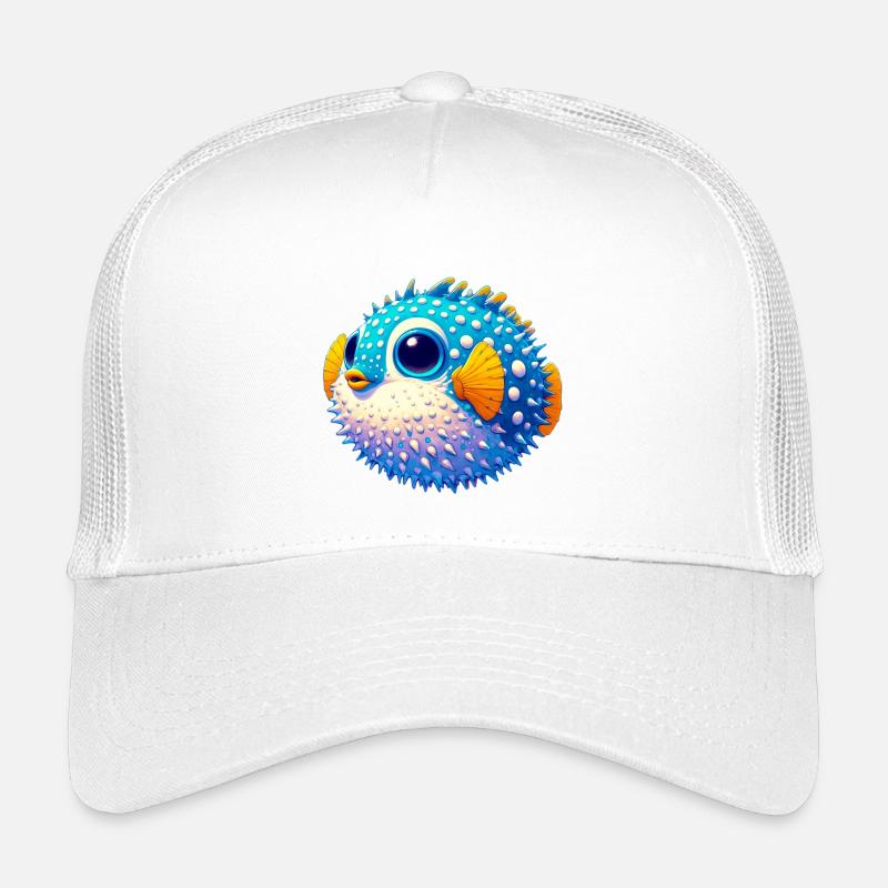 Kugelfisch Kinder Trucker-Cap