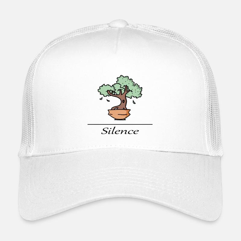 Arbre zen - silence Casquette trucker enfant