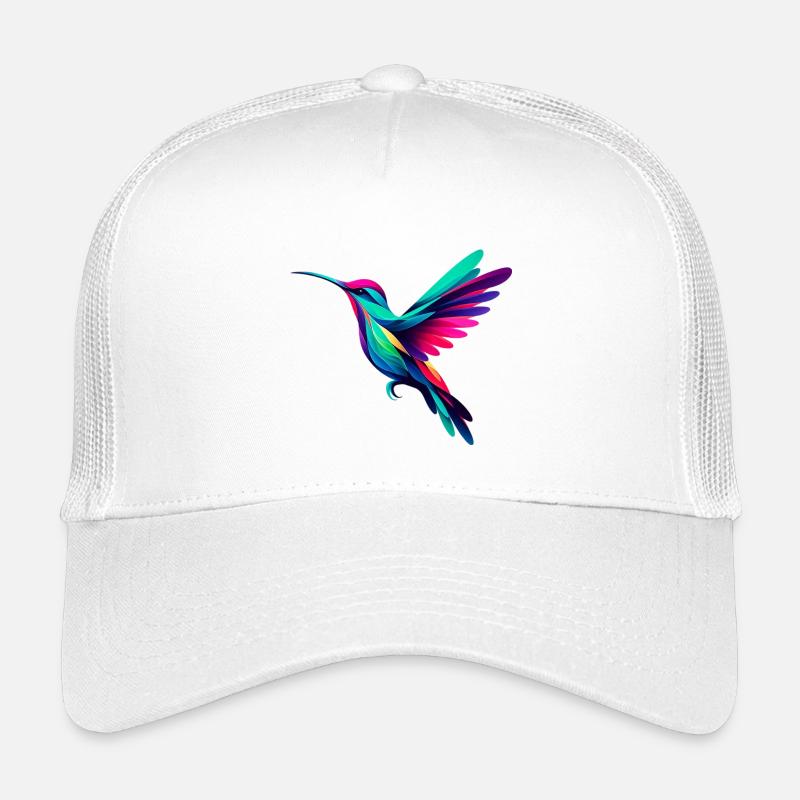 Kolibri - Kinder Trucker-Cap - Weiß