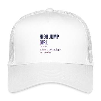 High Jump - Kids’ Trucker Cap - white - Front
