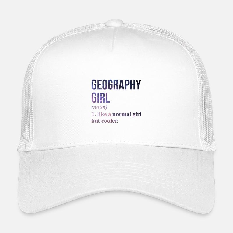 géographie Casquette trucker enfant