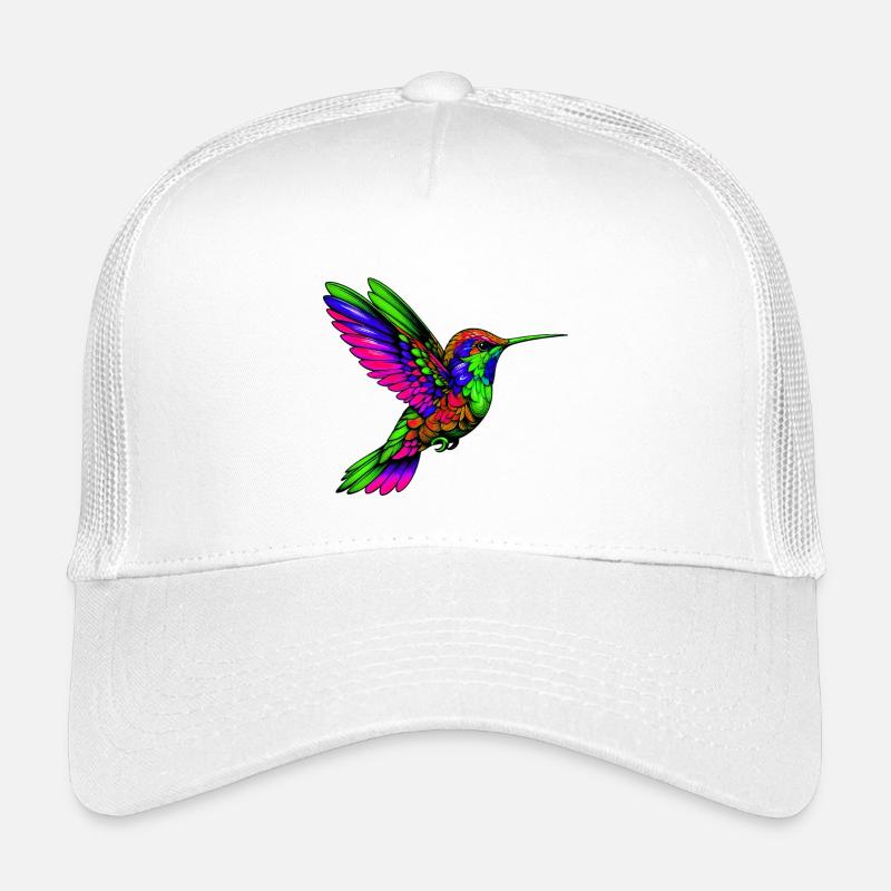 Kolibri - Kinder Trucker-Cap - Weiß