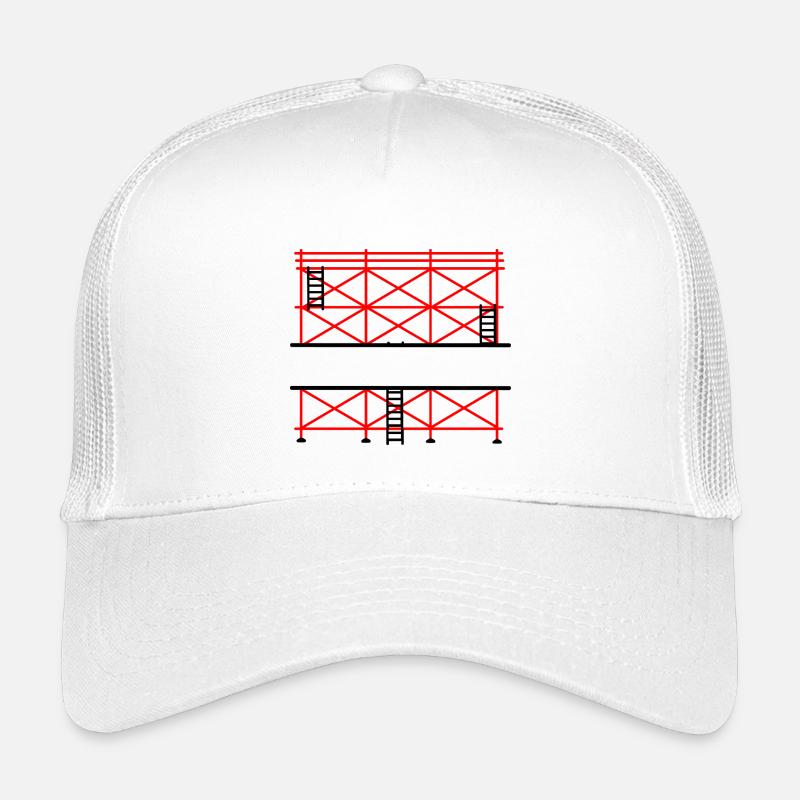 Bannière d’échafaudage pour constructeur d’échafaudages Casquette trucker enfant