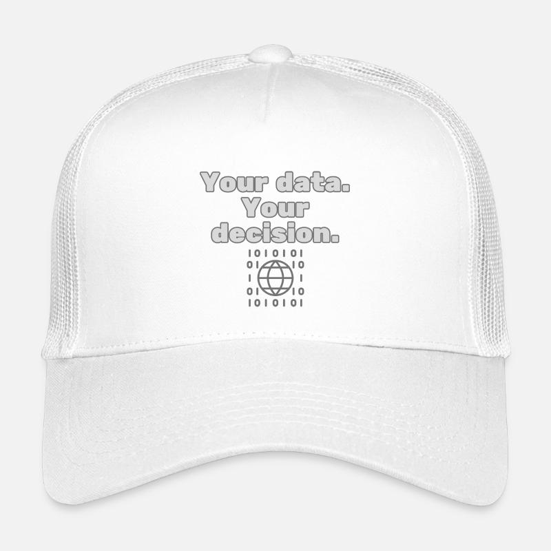 Vos données. Votre décision - Déclaration de confidentialité Casquette trucker enfant