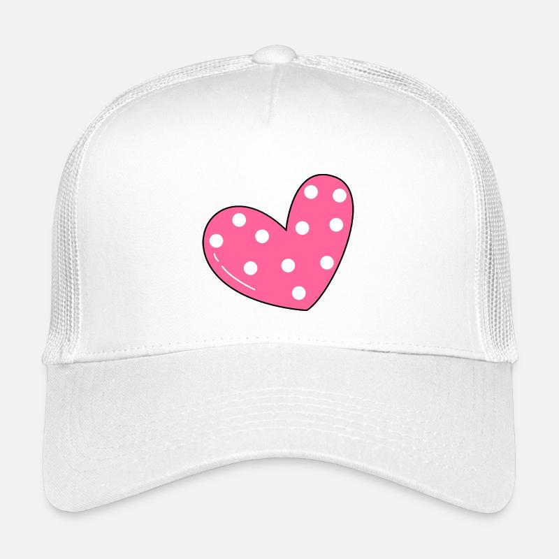 Herz-Muster Kinder Trucker-Cap
