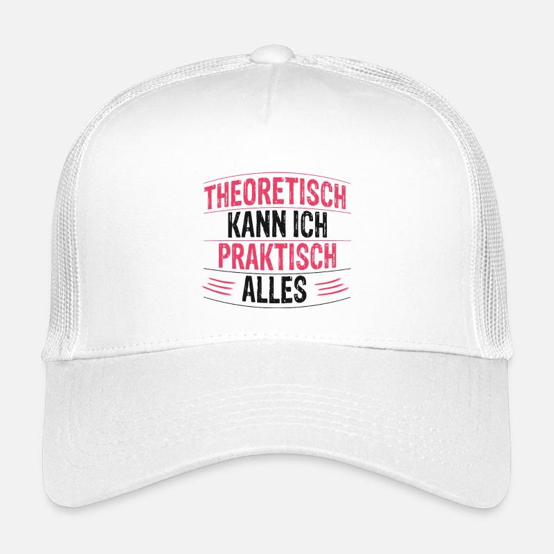 Theoretisch kann ich praktisch alles Kinder Trucker-Cap