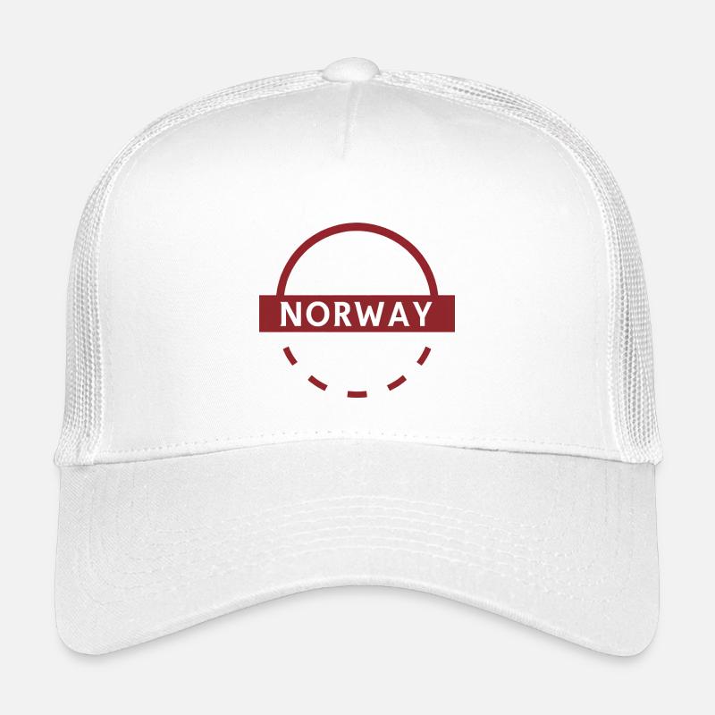 Norwegen Bogen Emblem Kinder Trucker-Cap