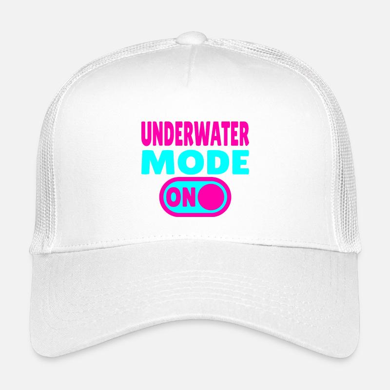 Underwater Mode ON  Kinder Trucker-Cap