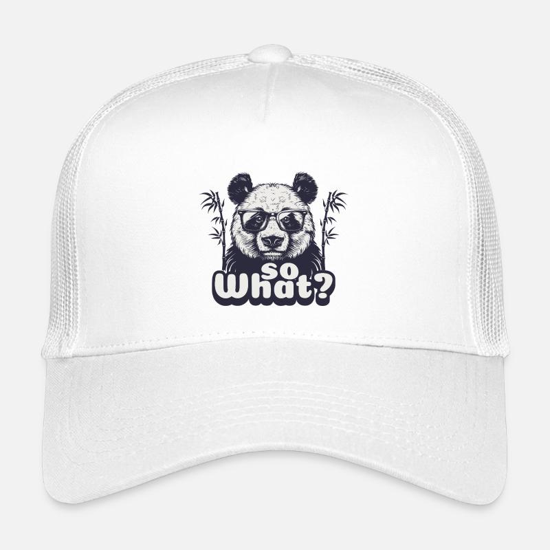 Panda, So What Kids’ Trucker Cap
