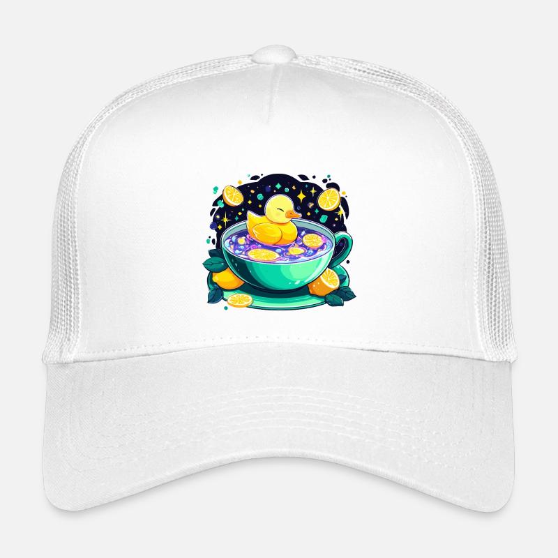 Citrus Ducky in Tea Foam Kids’ Trucker Cap