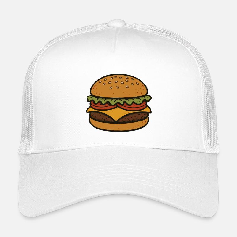 Hamburger comique Casquette trucker enfant