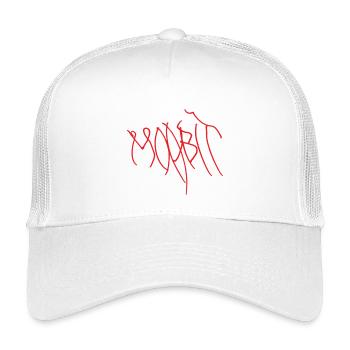 Moabit Souvenir für echte Moabiter - Kinder Trucker-Cap - Weiß - Vorne