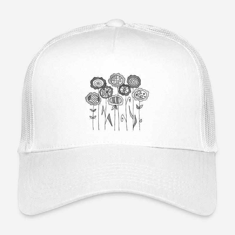 Blumen Kinder Trucker-Cap