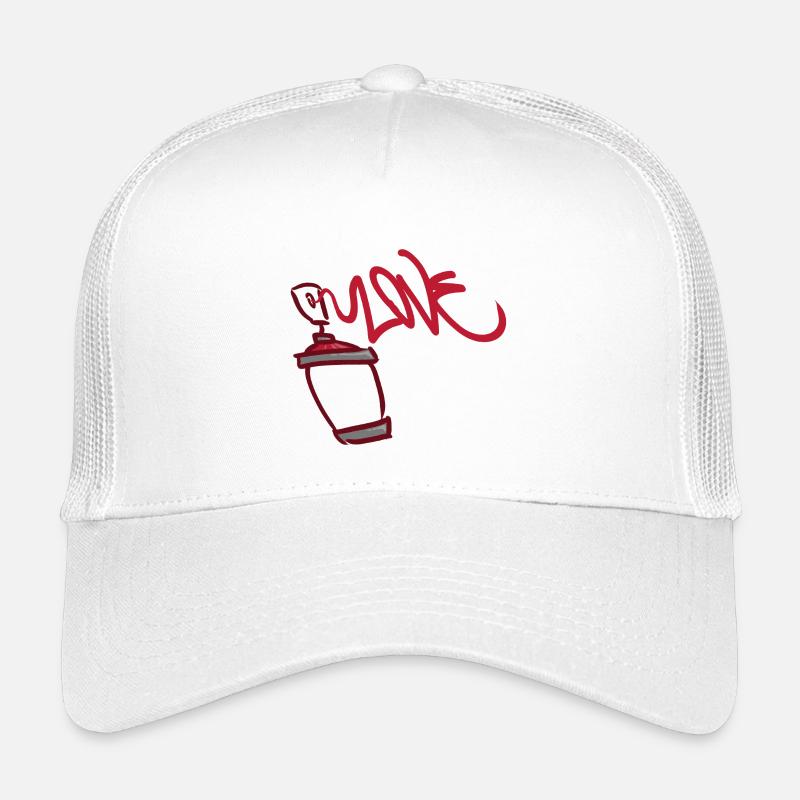 Love in the Bottle  - Kinder Trucker-Cap - Weiß