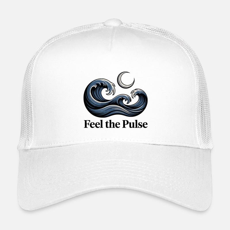 Cimier de la Vague au Clair de Lune Casquette trucker enfant