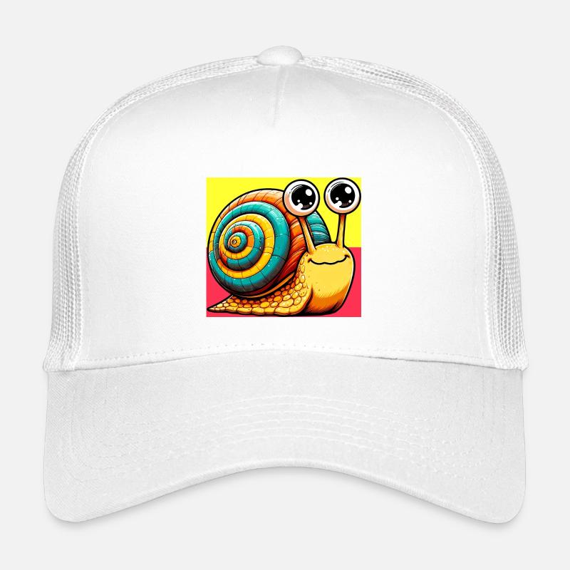 Schnecke Kinder Trucker-Cap