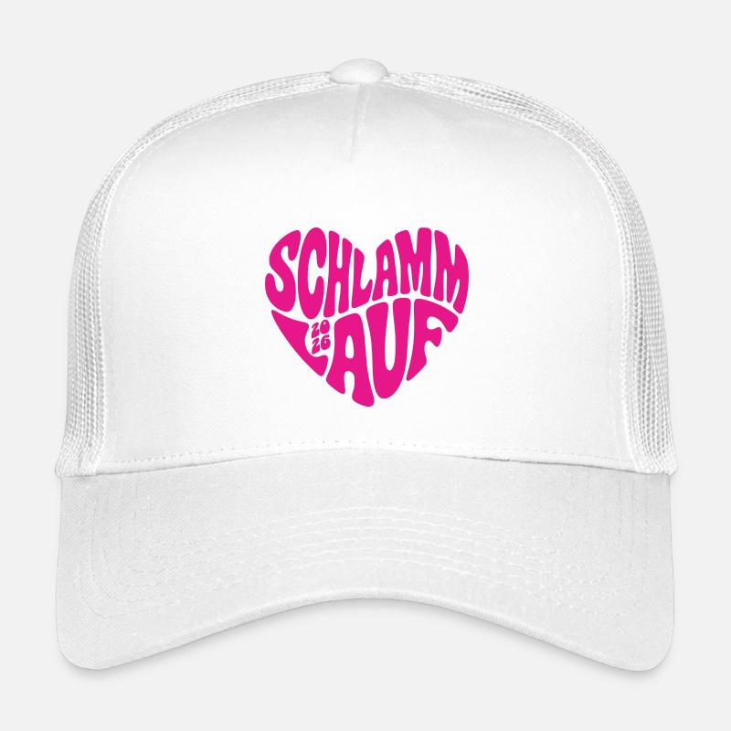 Mud Run 2026 - Heart Shape - Mud Run 2026 Kids’ Trucker Cap