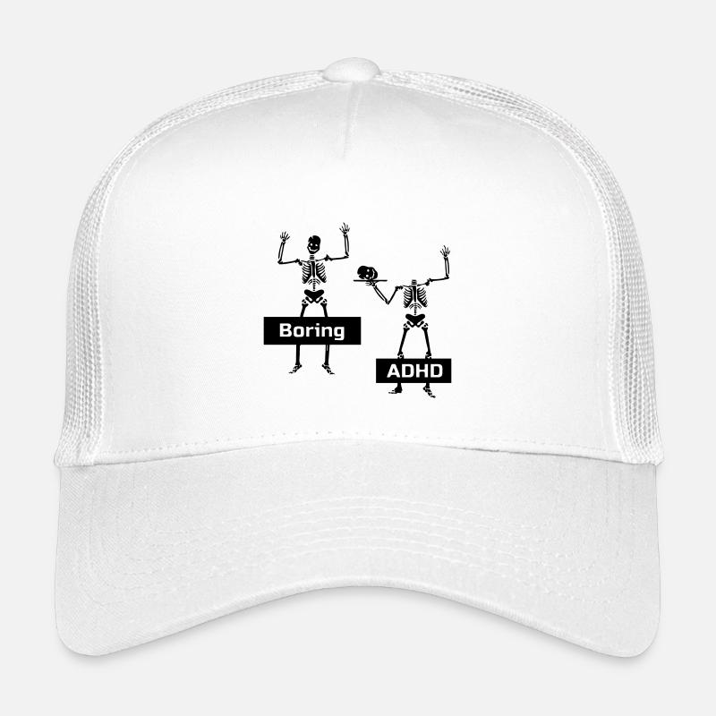 Ennuyeux vs TDAH TDAH Dire cadeau Casquette trucker enfant