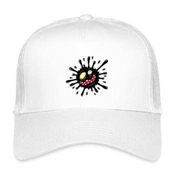 Inkblot monster - Kids’ Trucker Cap - white - Front