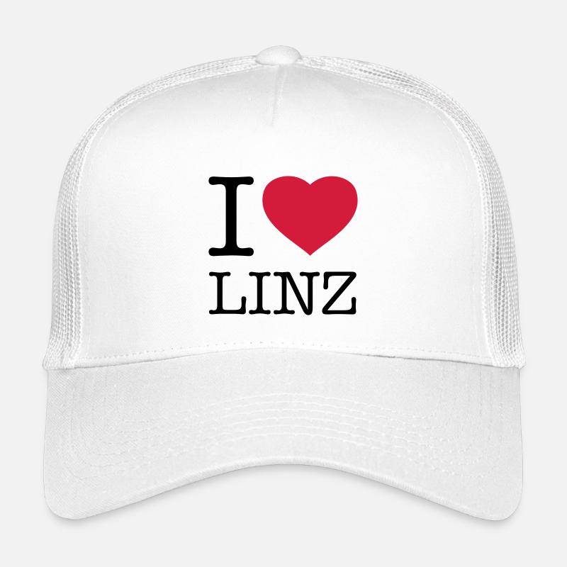 I LOVE LINZ Austria Österreich Kids’ Trucker Cap