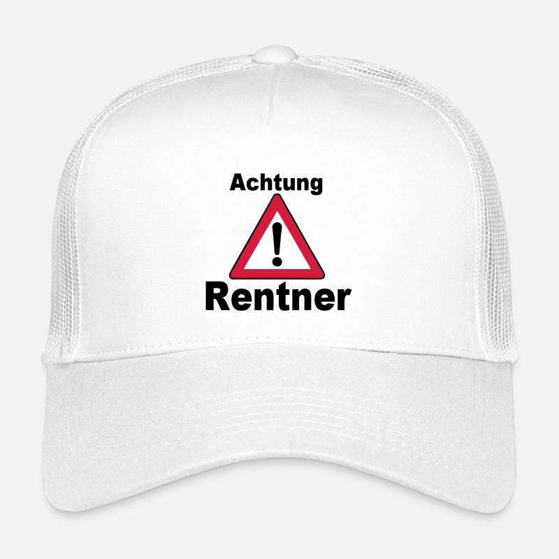 Rente Rentner Rentnerin Berufe Achtung Rentner(25) Kinder Trucker-Cap