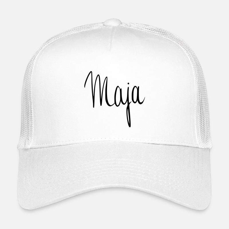Maja - Kids’ Trucker Cap - white
