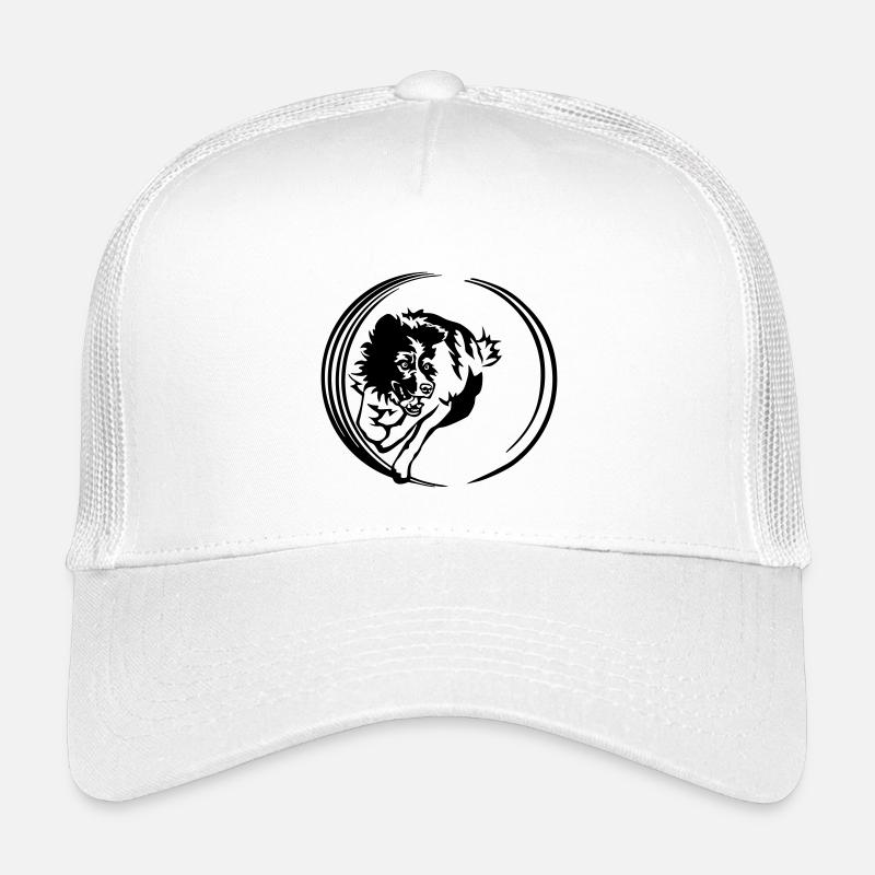Border Collie Casquette trucker enfant