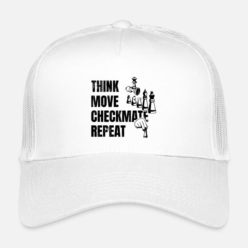 Funny Chess Player Quote Kids’ Trucker Cap