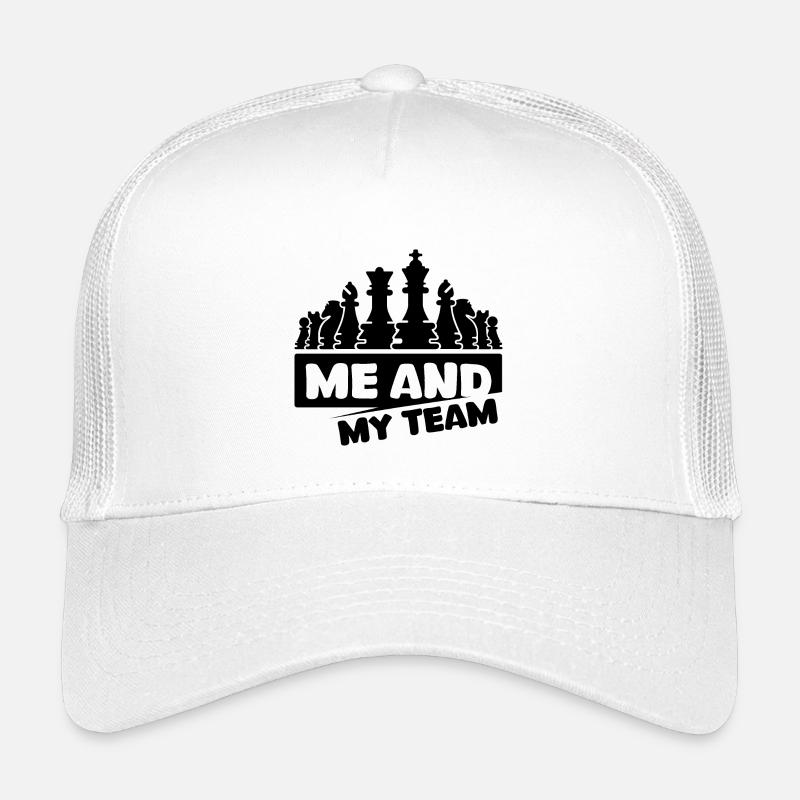 Échecs Cool Dictons Équipe Pièces D’échecs Club Casquette trucker enfant