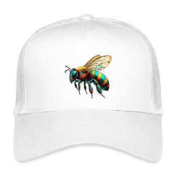 Bee - Kids’ Trucker Cap - white - Front