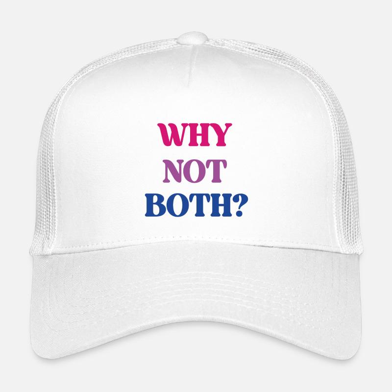 LGBT Pride Month - Bisexual Pride - Why Not Both? Kids’ Trucker Cap