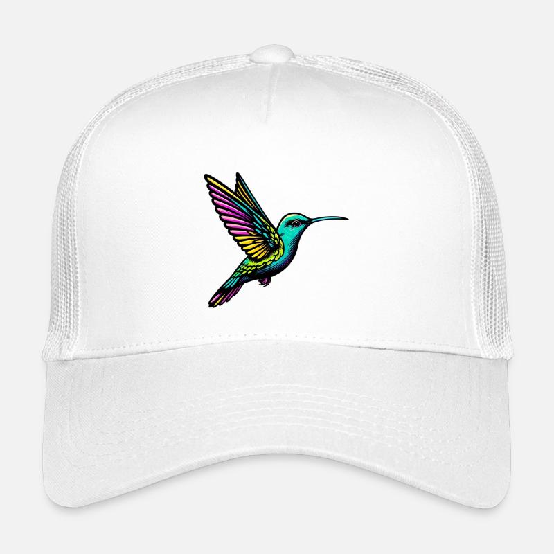Kolibri - Kinder Trucker-Cap - Weiß