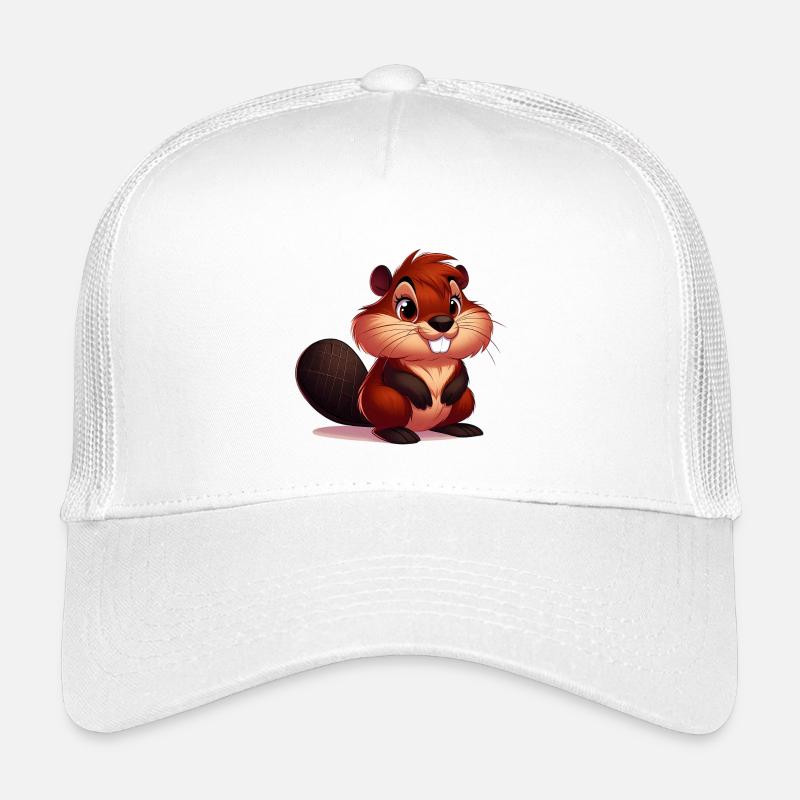Bieber - Kinder Trucker-Cap - Weiß