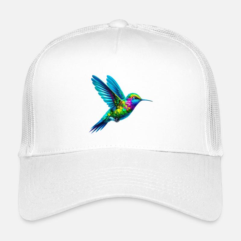 Kolibri - Kinder Trucker-Cap - Weiß