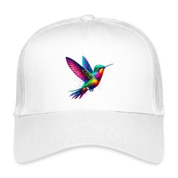 Kolibri - Kinder Trucker-Cap - Weiß - Vorne