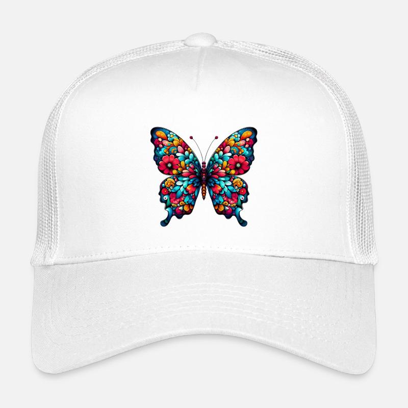 Schmetterling Kinder Trucker-Cap