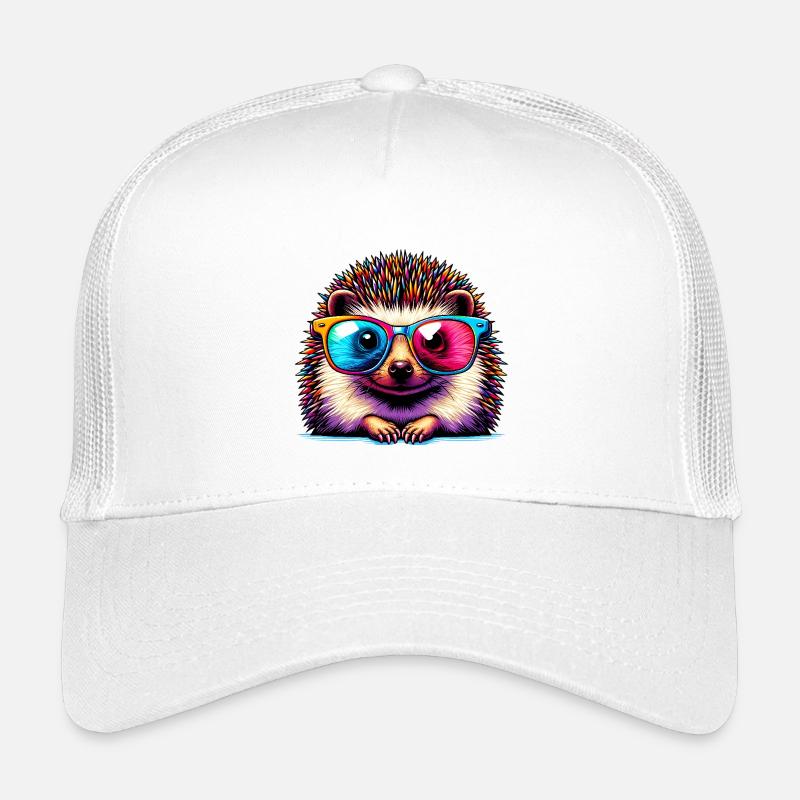 Igel mit Sonnenbrille Kinder Trucker-Cap