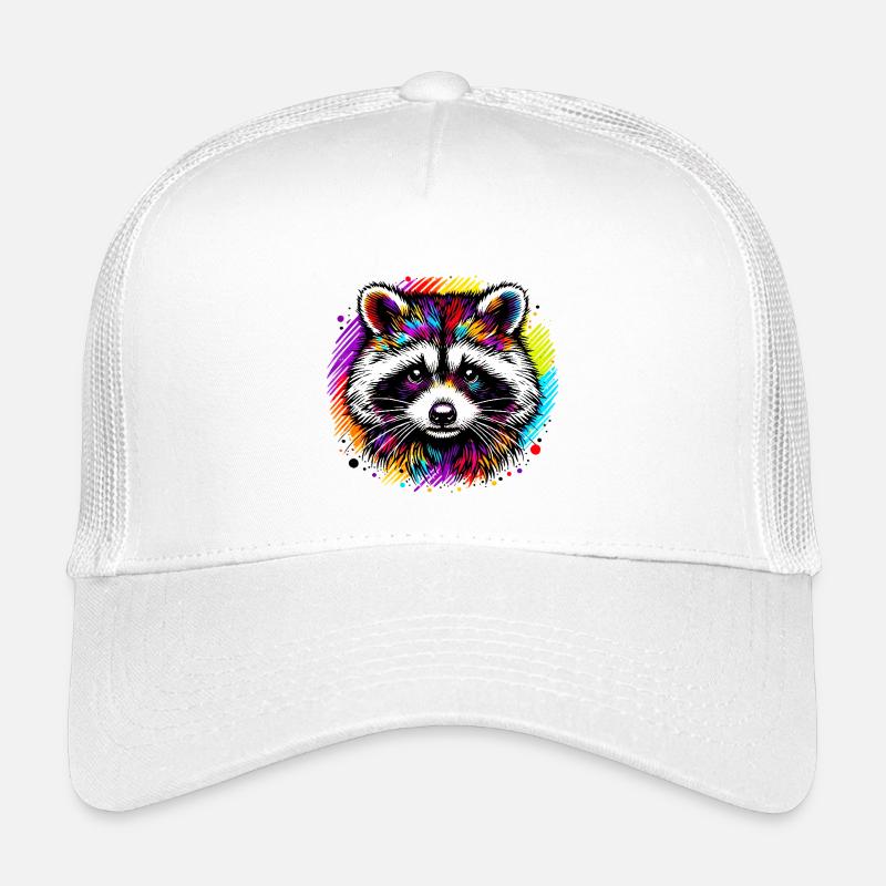 Waschbär Kinder Trucker-Cap