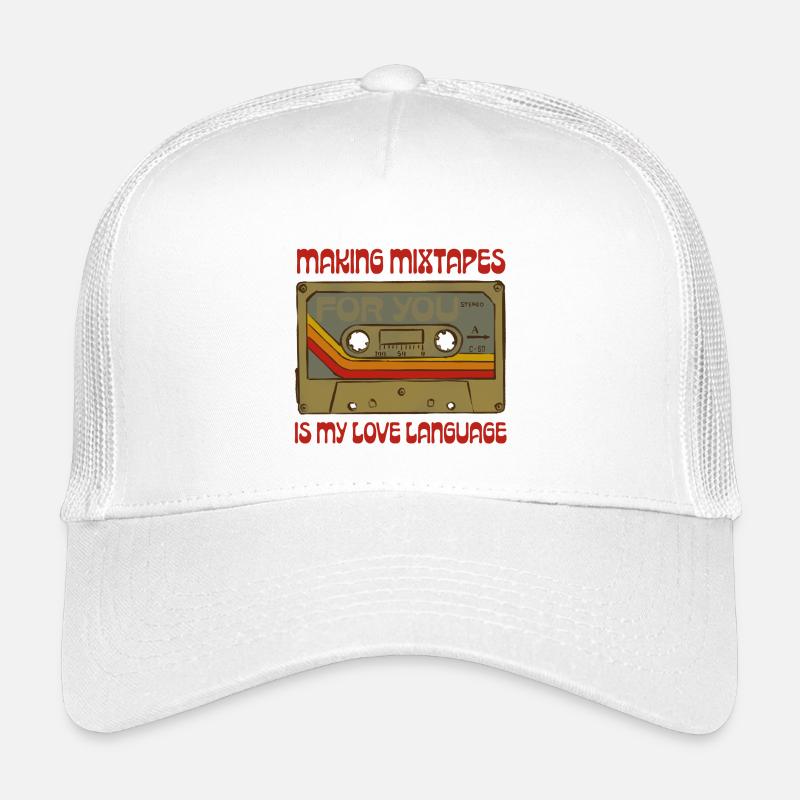 Mixtapes sind meine Liebessprache Kinder Trucker-Cap