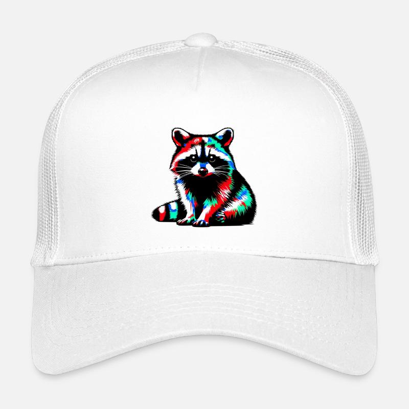 Waschbär Kinder Trucker-Cap