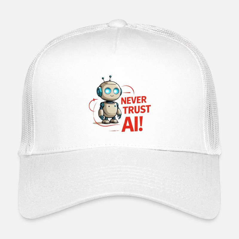 Never Trust AI Kids’ Trucker Cap