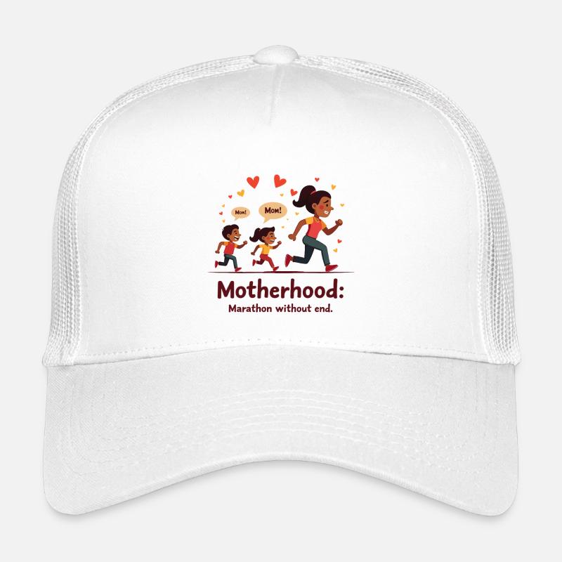 Being a mother: Marathon without end. Kids’ Trucker Cap