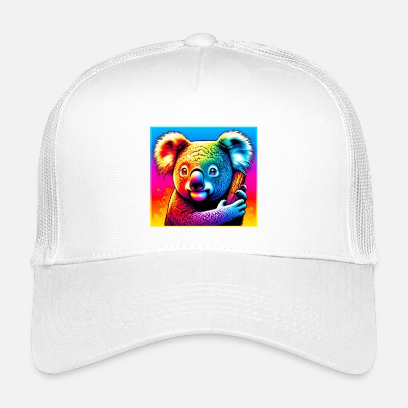 Koala - Kinder Trucker-Cap - Weiß