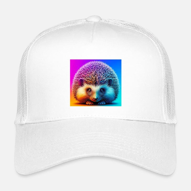 Igel - Kinder Trucker-Cap - Weiß