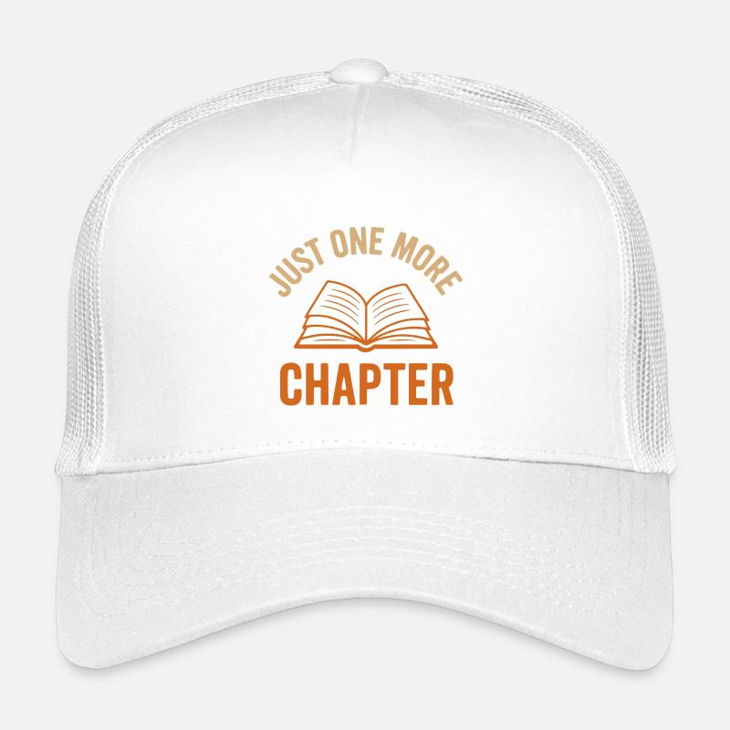Buch-Illustration mit inspirierender Botschaft - Kinder Trucker-Cap - Weiß