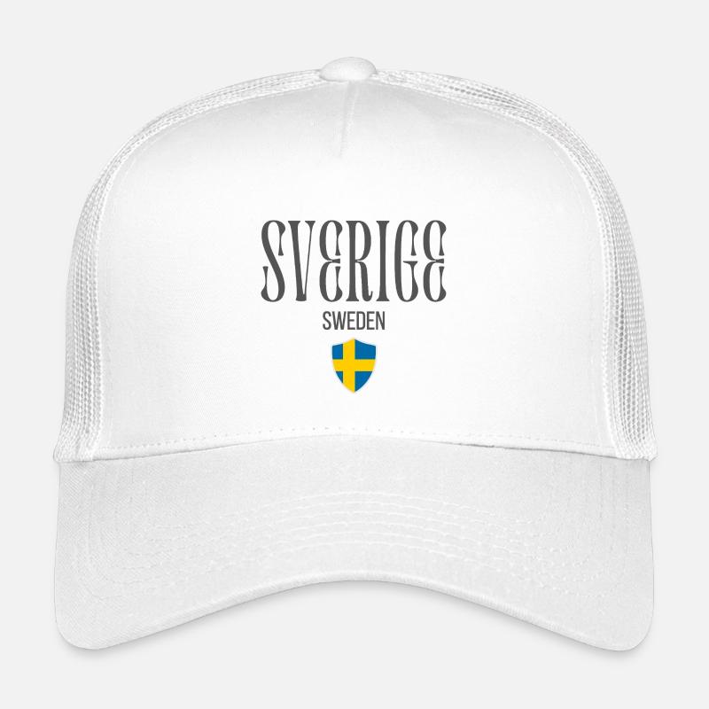 Swedish patriot, minimalist sleek design Kids’ Trucker Cap
