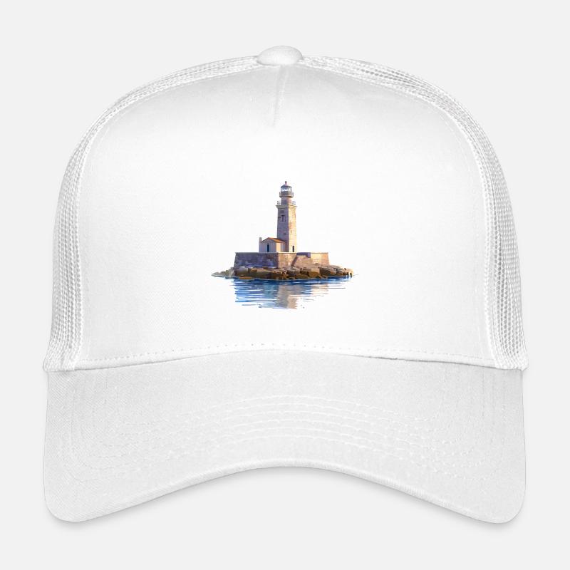 Island Rock Lighthouse Kids’ Trucker Cap