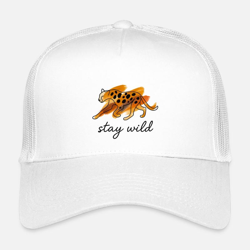 🐆 Restez sauvage 🐆 Casquette trucker enfant